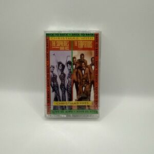 Christmas Hits w/ The Supremes ft. Diana Ross & The Temptations Cassette SEALED